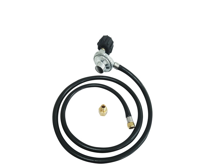 Gasmate 2.0KG 90º QCC LPG Regulator with 1.5M hose