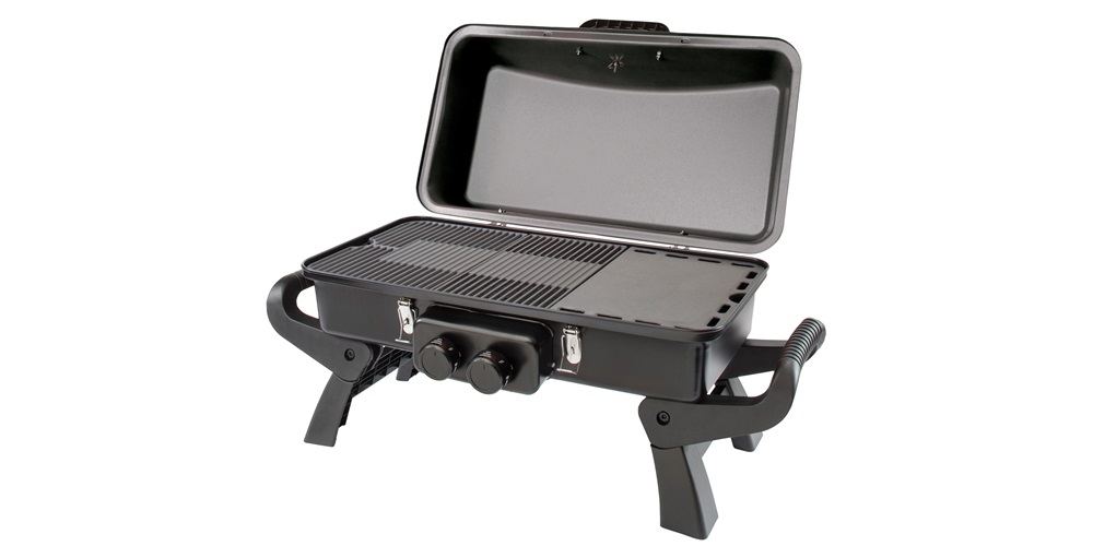Heavy duty cast iron grill and hotplate